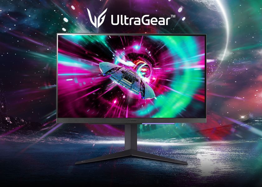 Монітор LG 27" 27GR93U-B 2xHDMI, DP, USB, Audio, IPS, 3840x2160, 144Hz, 1ms, DCI-P3 95%, G-SYNC, FreeSync, Pivot, HDR400 27GR93U-B фото