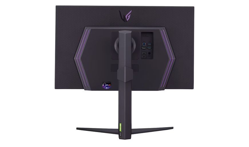 Монітор LG 27" 27GR93U-B 2xHDMI, DP, USB, Audio, IPS, 3840x2160, 144Hz, 1ms, DCI-P3 95%, G-SYNC, FreeSync, Pivot, HDR400 27GR93U-B фото