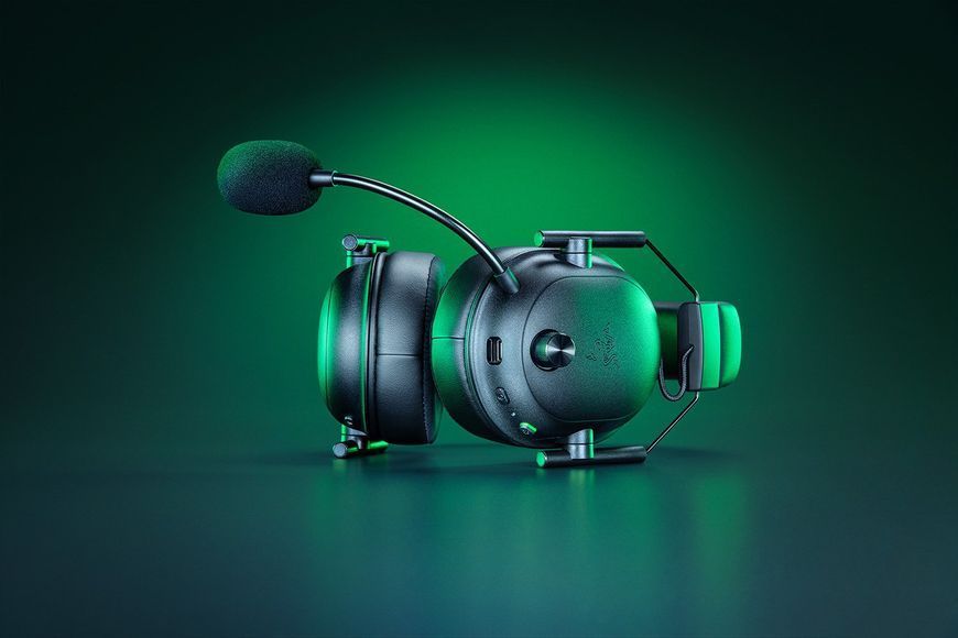 Гарнітура Razer BlackShark V2 HyperSpeed, USB/WL, чорний RZ04-04960100-R3M1 фото