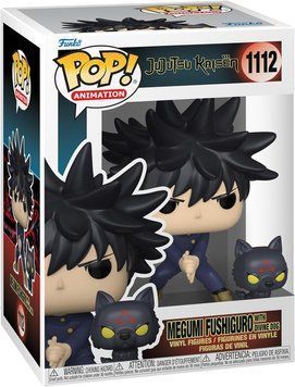 Мегуми Фушигуро - Funko POP Animation Jujutsu Kaisen #1112: Megumi with Dog optfunko074 фото