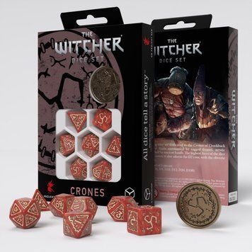 Набір кубиків The Witcher Dice Set. Crones - Brewess (7) SWCR01 фото