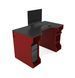 Геймерский стол ZEUS-Game TRON-4 черный-красный tr-4BR фото