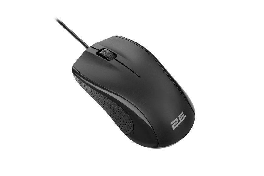 Миша 2E MF130, USB-A, чорний 2E-MF130UB фото