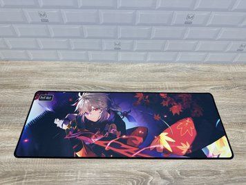 Великий килимок для миші WorkPlaceShop Anime Ґеншін Імпакт Каедехара Кадзуха 563215130 фото