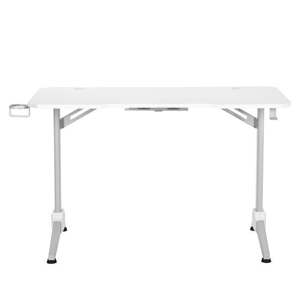 Стіл комп'ютерний 2E GAMING OTOROSHI, 120х60x75см, біло-сірий 2E-GT-OTO-WTGR фото