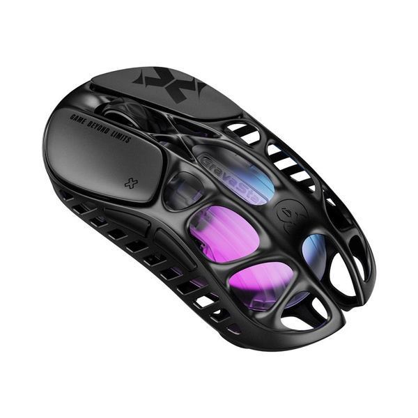 Мышь GravaStar Mercury M2, BT/WL/USB-A, RGB, чёрно-прозрачный GRAVASTARM2_XTAL_BLK фото Мышь GravaStar Mercury M2, BT/WL/USB-A, RGB, чёрно-прозрачный GRAVASTARM2_XTAL_BLK фото