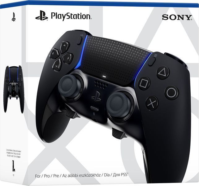 Геймпад PlayStation 5 Dualsense Edge BT, Midnight Black 1000045048 фото