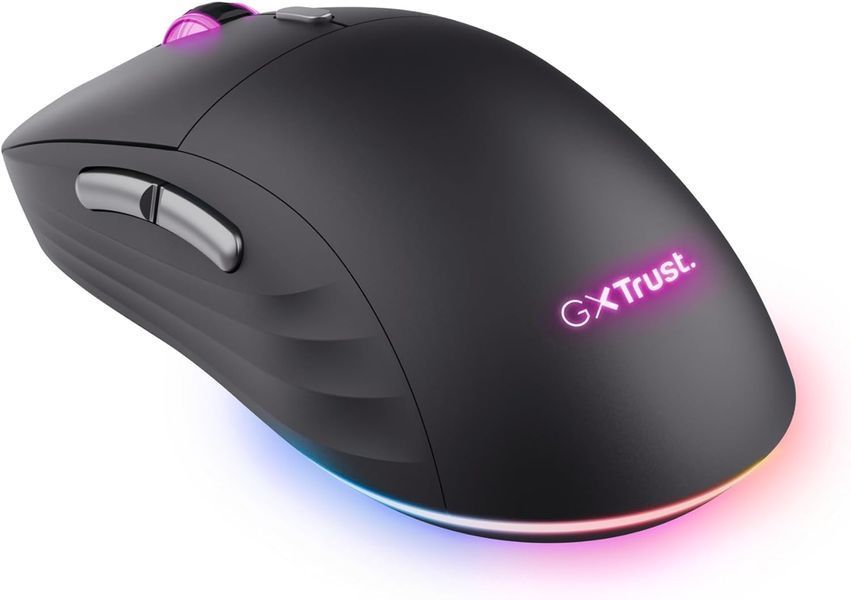 Миша Trust GXT 926 REDEX II, WL/USB-A/USB-C, чорний 25126_TRUST фото