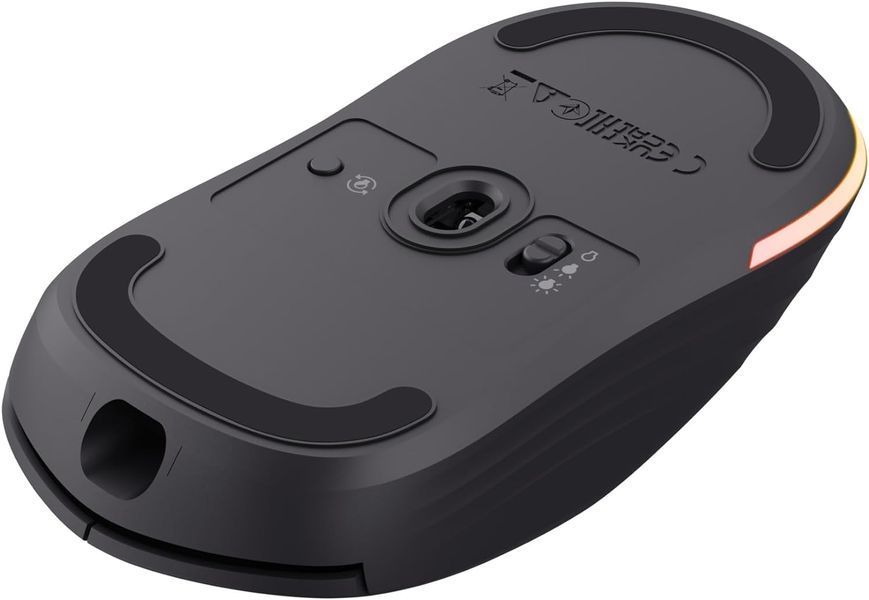 Миша Trust GXT 926 REDEX II, WL/USB-A/USB-C, чорний 25126_TRUST фото