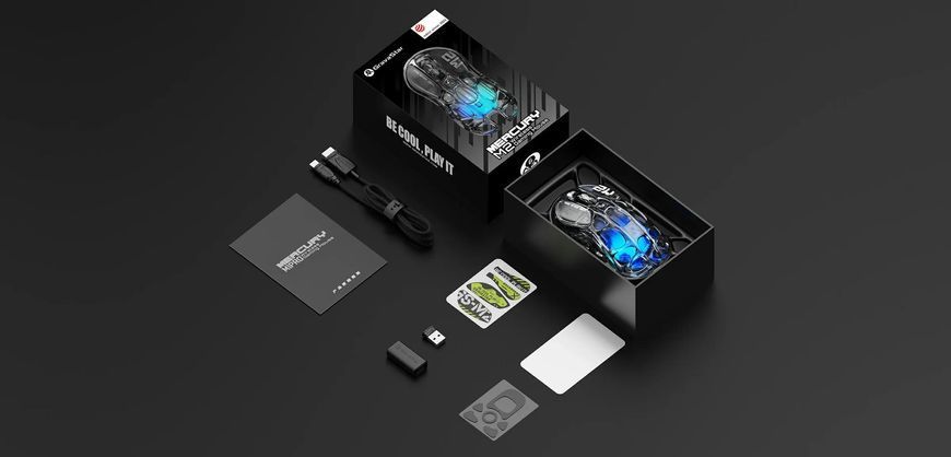 Мышь GravaStar Mercury M2, BT/WL/USB-A, RGB, чёрно-прозрачный GRAVASTARM2_XTAL_BLK фото Мышь GravaStar Mercury M2, BT/WL/USB-A, RGB, чёрно-прозрачный GRAVASTARM2_XTAL_BLK фото