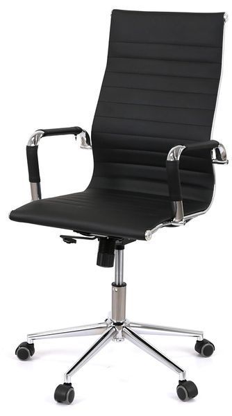 Крісло АКЛАС Кап PB Tilt (XY-8101) (PU Black) 148893 фото