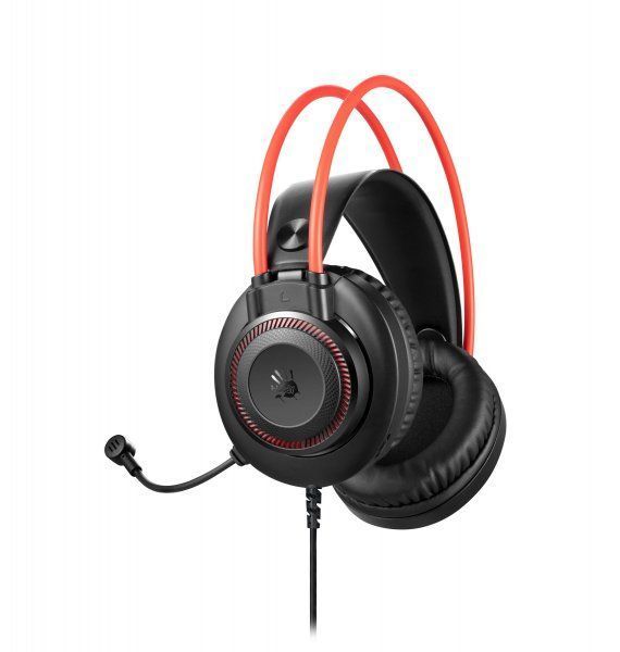 Игровые наушники Bloody G200Q (Black+Red) 1607258 фото