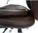 Крісло АКЛАС Валенсія Soft CH MB (Шкіра LC-K Dark brown/PU Dark brown) 76464 фото 10