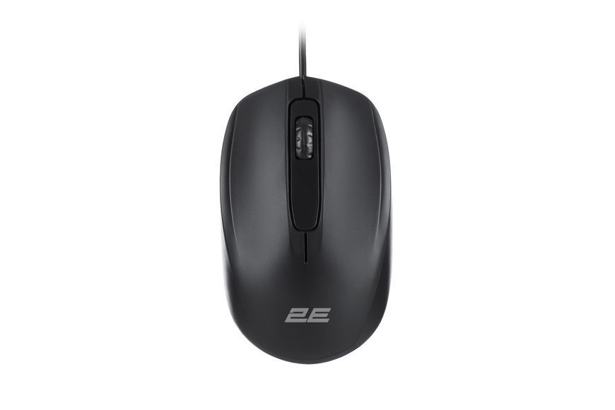 Миша 2E MF140, USB-A, чорний 2E-MF140UB фото