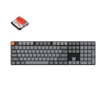 Клавіатура механічна Keychron K5 Max 104Key, Gateron MX 2.0 Red, WL/BT/USB-A, QMK, RGB, чорний K5M-B1-UA фото
