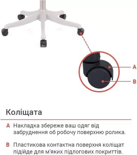Крісло АКЛАС Нола GR Tilt (UK-916A) Сірий (Сірий) 136010 фото