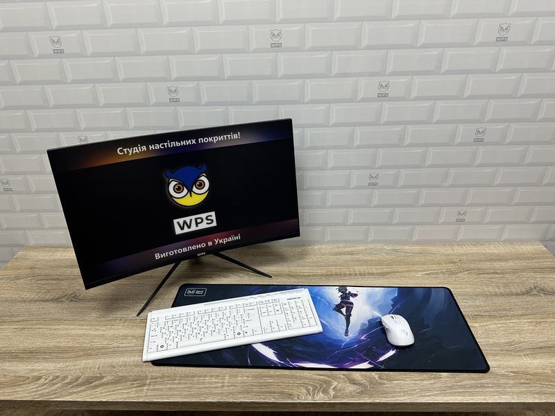 Большой коврик для мышки WorkPlaceShop Anime Геншин Импакт Куки Синобу 701775985 фото
