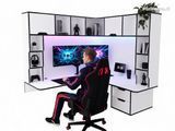 Купити геймерський стіл ZEUS-Game LEVITATE 1400&times;1400