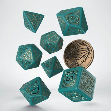 Набір кубиків The Witcher Dice Set. Triss - The Beautiful Healer (7) SWTR03 фото