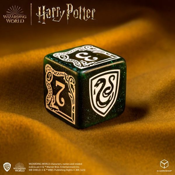 Набор кубиков Harry Potter. Slytherin Modern Dice Set - Green (7) 190142/2023/2/A фото