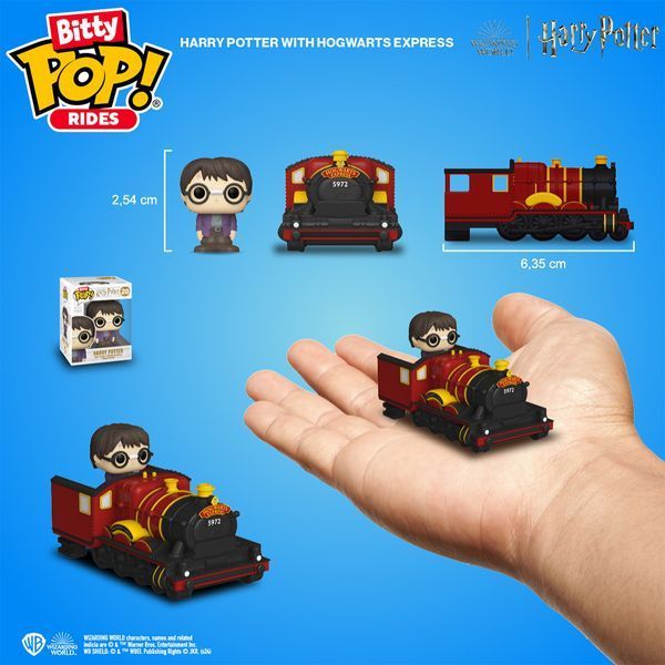 Гаррі Поттер і Гоґвортський експрес - Bitty Pop! Rides: Harry Potter and Hogwarts Express optfunko138 фото