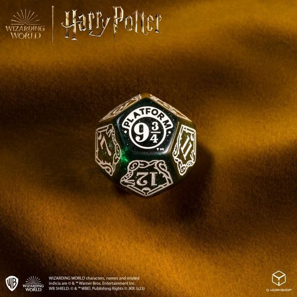 Набор кубиков Harry Potter. Slytherin Modern Dice Set - Green (7) 190142/2023/2/A фото