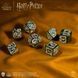 Набор кубиков Harry Potter. Slytherin Modern Dice Set - Green (7) 190142/2023/2/A фото 3