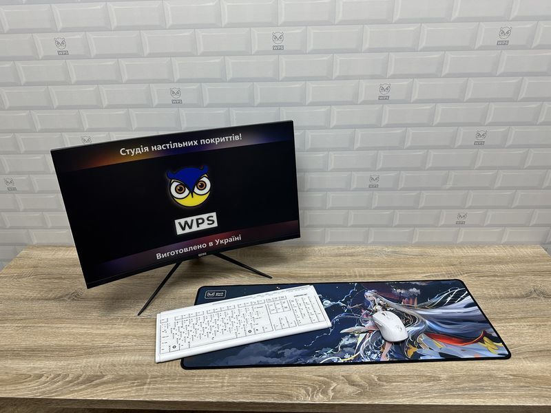 Большой коврик для мышки WorkPlaceShop Anime Genshin Impact Нин Гуан 382566627 фото