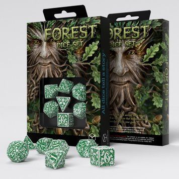 Набір кубиків Forest Dice Set: Tundra (7) SFOR04 фото