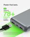 Акумулятор портативний літій-іонний Power Bank Belkin 20000 мА&middot;год 15 Вт 2&times;USB-A/USB-C, сірий BPB012BTGY фото 3
