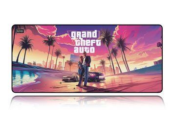 Великий килимок для мишки WorkPlaceShop Game GTA6 500 х 300 мм 252915807 фото