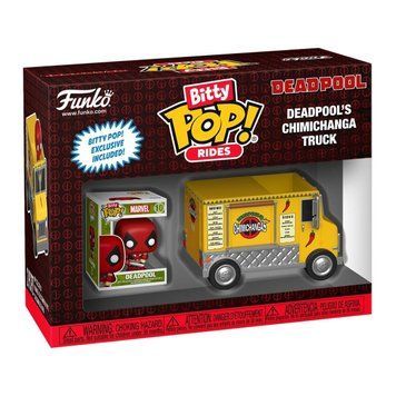Дэдпул и грузовик Чимичанги - Bitty Pop! Rides: Deadpool's Chimichanga Truck optfunko140 фото