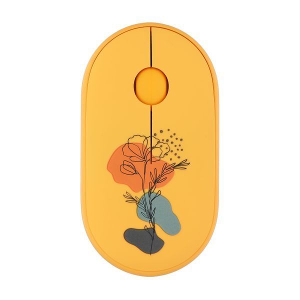 Миша 2E MF300 FLORA:POPPY Silent WL BT, жовтий 2E-MF300WFLORAYW фото