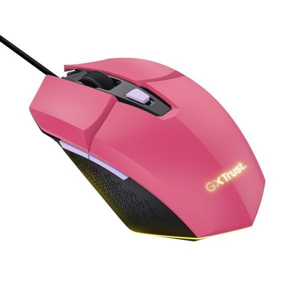 Мышь Trust GXT 109 Felox, RGB, USB-A, розовый 25068_TRUST фото