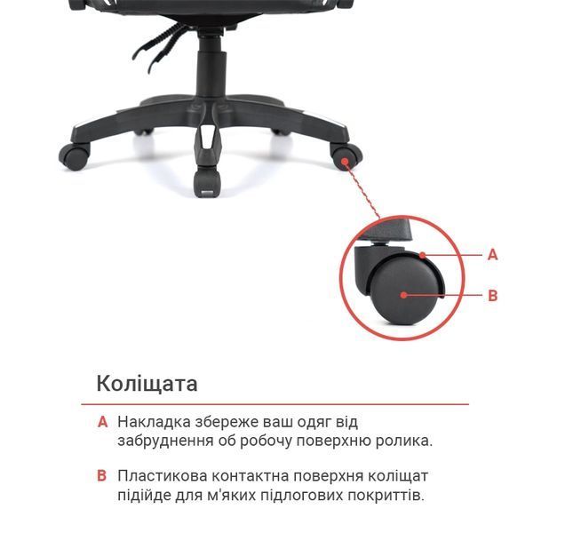 Крісло геймерське АКЛАС Бешкет ANF підліткове (PU Чорний/білий) 160336 фото