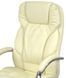 Крісло АКЛАС Тіроль CH MB (Шкіра LC-F Beige/PU Beige) 12443 фото 9