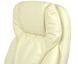 Крісло АКЛАС Тіроль CH MB (Шкіра LC-F Beige/PU Beige) 12443 фото 13