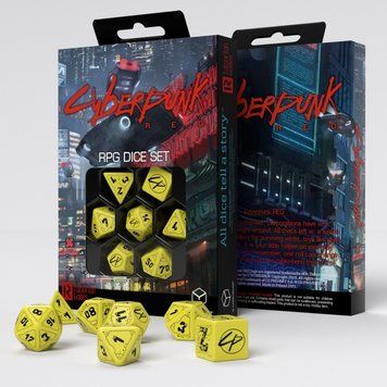 Набір кубиків Cyberpunk Red Dice Set: Danger Zone SCPU03 фото