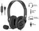 Гарнитура ПК стерео Over-ear 2E CH13 USB, omni-mic, 2 м, чёрная 2E-CH13SU фото 1