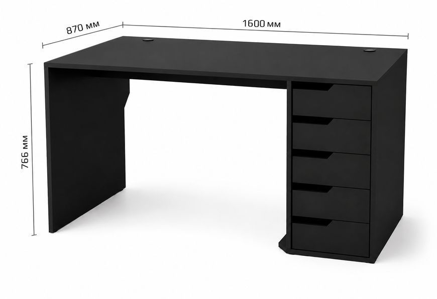 Геймерський стіл ZEUS-Game REACTOR REA-1 фото