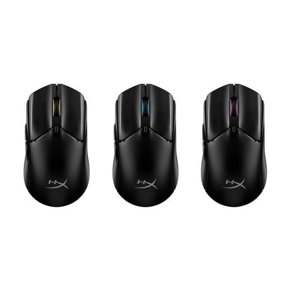 Миша HyperX Pulsefire Haste 2 Core, RGB, WL/BT, чорний 8R2E6AA фото