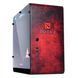 Корпус QUBE EAGLE Aluminum Black Printed Dota 2 red (QBX3M_WBNU3PD2R) QBMS112_FB2U3 фото 1