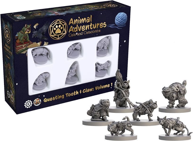 Animal Adventures: Cats and Catacombs - Volume 1 optstdgm008 фото