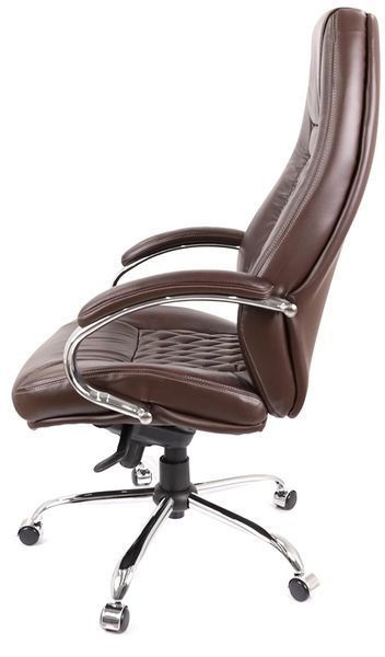 Крісло АКЛАС Луізіана MB (GB-242CC) (Шкіра LC-K Dark brown/PU Dark brown) 86891 фото