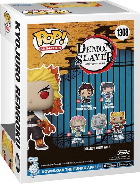 Ренгоку - Funko Pop Demon Slayer #1308: Kyojuro Rengoku optfunko086 фото