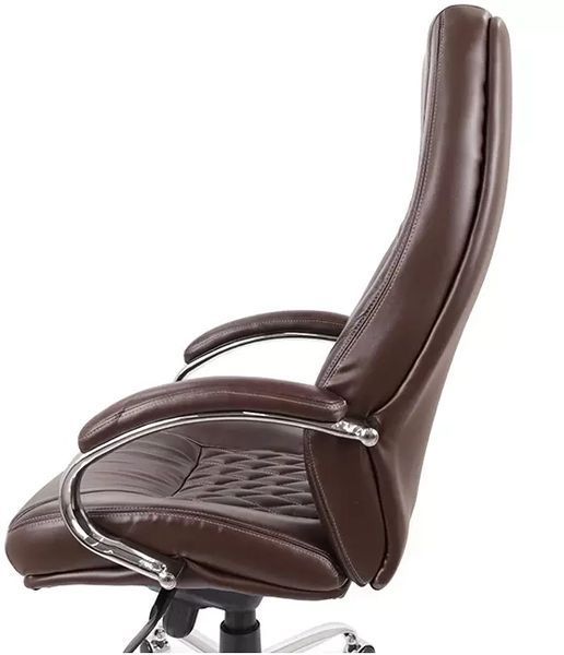 Крісло АКЛАС Луізіана MB (GB-242CC) (Шкіра LC-K Dark brown/PU Dark brown) 86891 фото