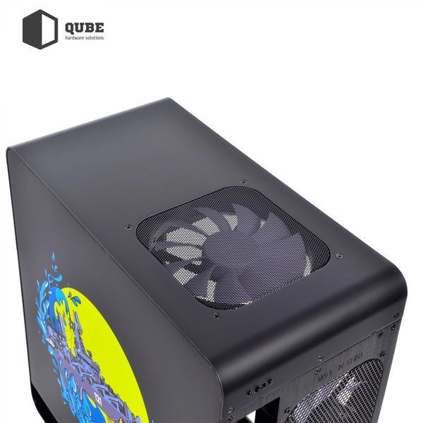 Корпус QUBE EAGLE Aluminum Black NeptuneUA Printed (QBX3M_WBNU3PN) QBX3M_WBNU3PN фото