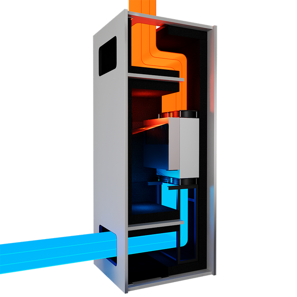 Шумобокс Fi-Fi на два асика TRANSFORMER 2GrayVertical (TR2GrayVertical) 75WiFi фото
