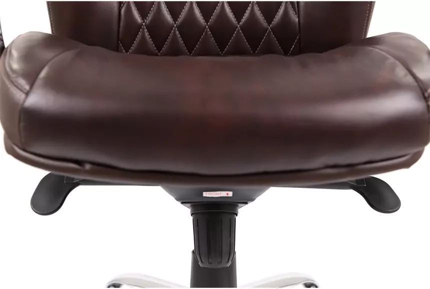 Крісло АКЛАС Луізіана MB (GB-242CC) (Шкіра LC-K Dark brown/PU Dark brown) 86891 фото