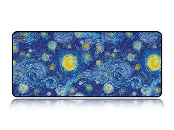 Великий килимок для миші WorkPlaceShop ART Ван Гог Зоряна ніч 881851211 фото
